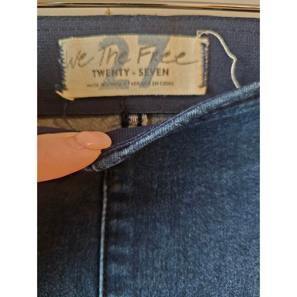 Free People We The Free Penny Pull-On Flare Jeans sz 27 $78 WJ189 - Picture 7 of 9